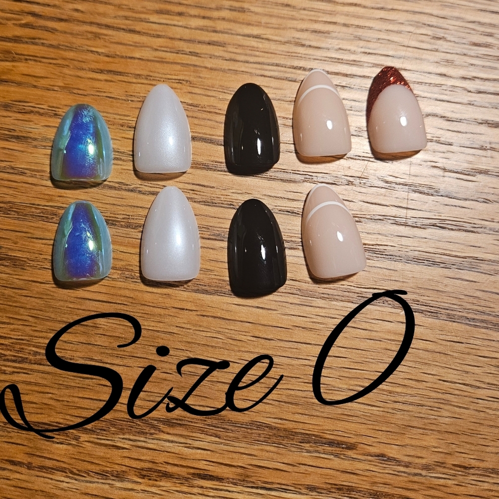 Glamnetic Press On Nails Spares Hailey, Red Affair, Boba, Heavenly,